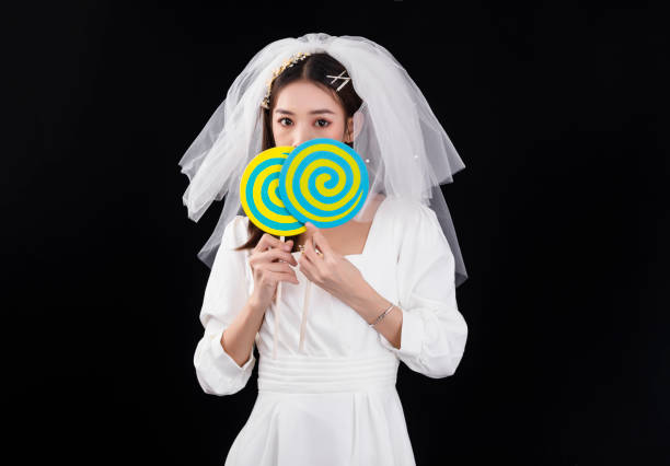 Young woman having snacks