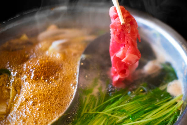 istock Sukiyaki hotpot dishes. 1470123563