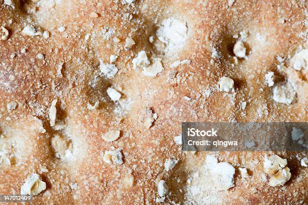 Xxxl Full Frame Top Cracker With Oats Extreme Closeup Macro Stock Photo - Download Image Now