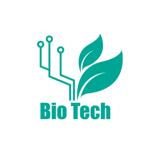 Vector illustration of bio tech concept