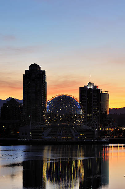 istock science world vancouver at sunrise 147013178