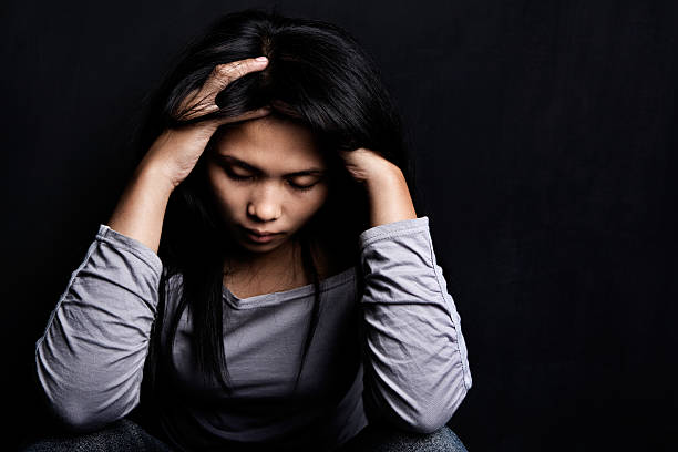 istock Young stress woman 147013345