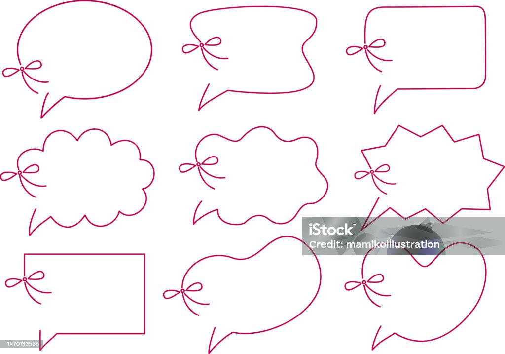 Callouts Board Simple Ribbon Callouts Stock Illustration - Download Image Now ...
