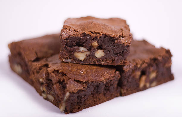 Brownies! stock photo