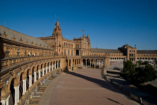 istock Plaza de Espana in Seville 147013609