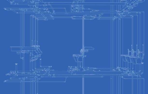 istock 3D illustration of sanitary piping 1470136362