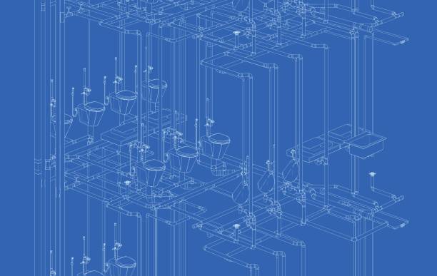 istock 3D illustration of sanitary piping 1470136381