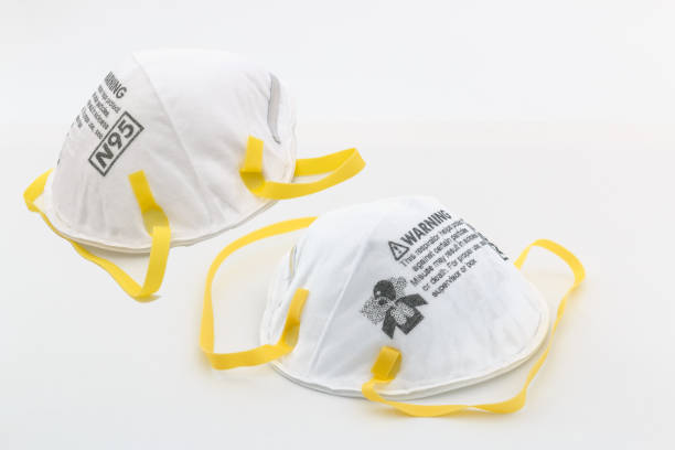 istock Protection respirator  for N95 Filter face mask. 1470137478