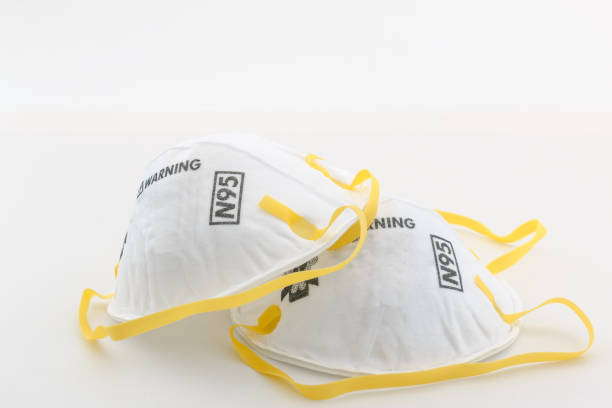 istock Protection respirator  for N95 Filter face mask. 1470137505