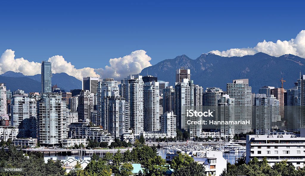 Vancouver City of Vancouver, home of the 2010 Winter Olympics. Vancouver - Canada Stock Photo