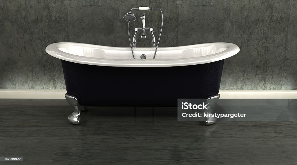 Viktorianische Badewanne - Lizenzfrei Badewanne Stock-Foto