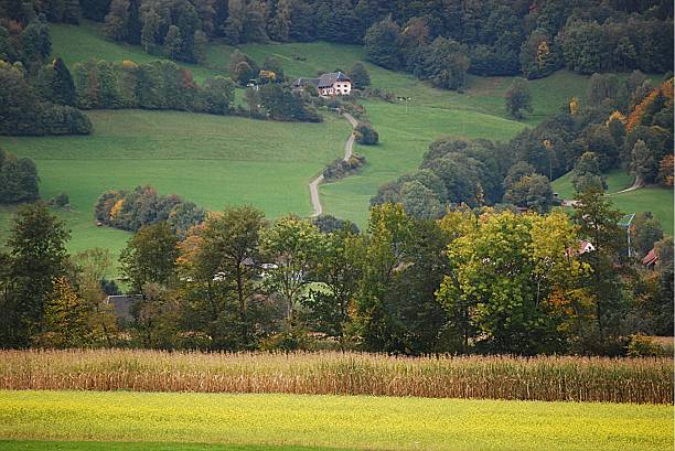 istock farmhouse in the mountains 147014799