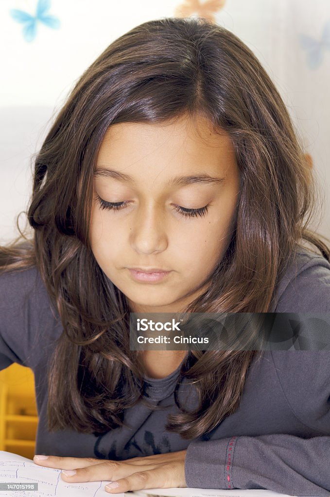 Fille Étudier - Photo de Adolescent libre de droits