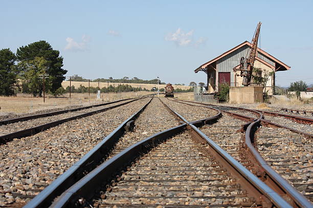 istock Railway Station in Canberra Australia 147015881