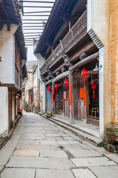 istock Ancient historical town in South China 1470169261