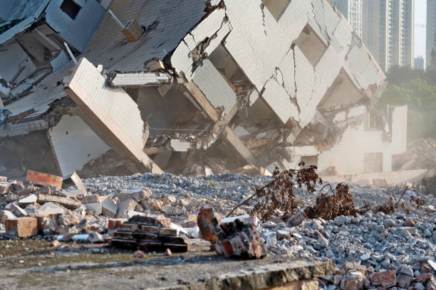 istock The old houses was demolished 1470169525