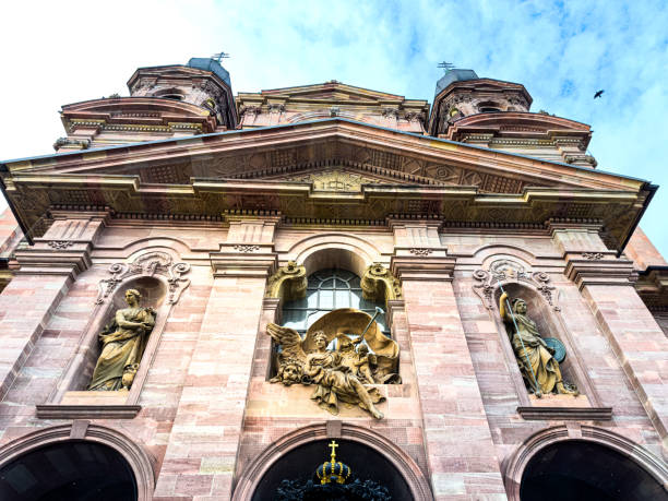 istock Street view of downtown Mannheim, Germany 1470172265