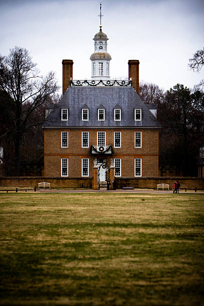 istock Governor's Mansion in Colonial Williamsburg, VA 147017894