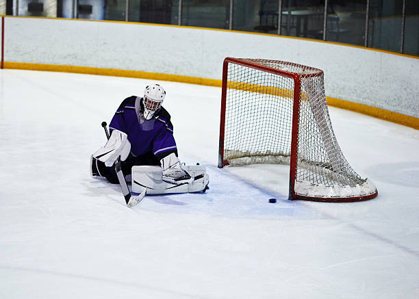 istock Hockey goalie 147018201