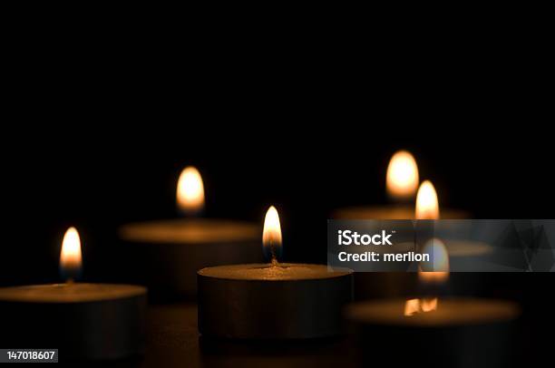 Tea Light Stock Photo - Download Image Now - Tea Light, Candle, Burning