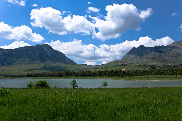 Lake Piana degli Albanesi (Palermo) and Portella della Ginestra