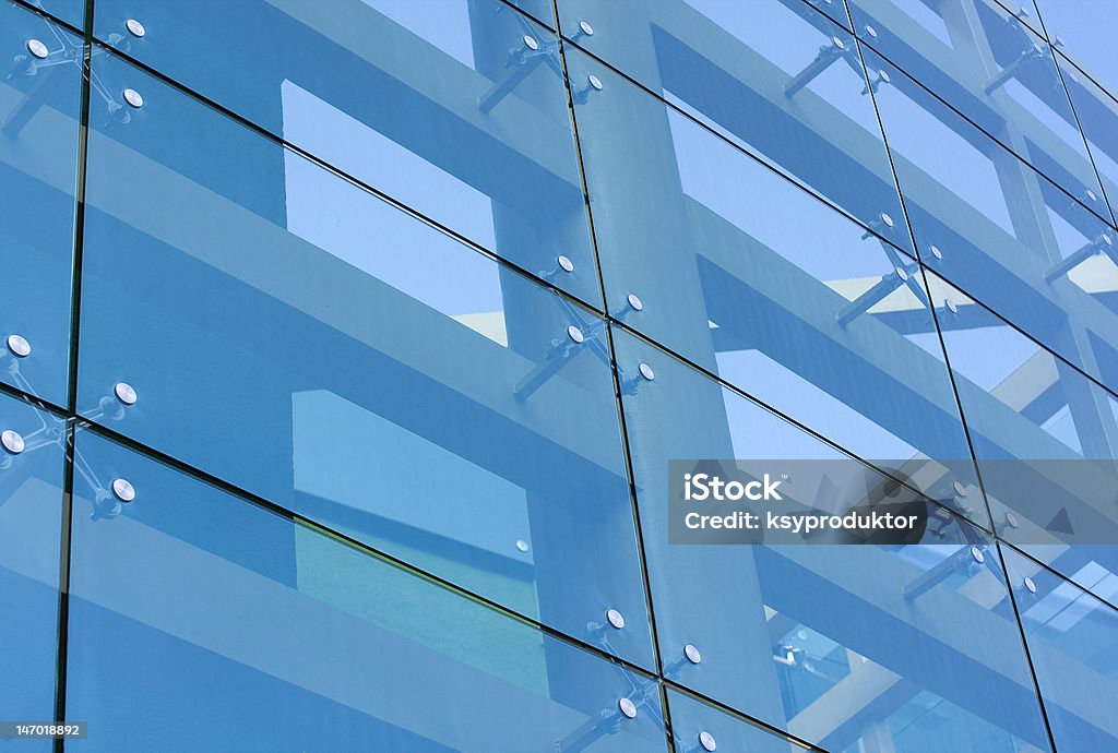 Moderno edifício de vidro - Foto de stock de Arquitetura royalty-free