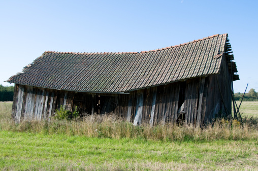Old abandoned barn