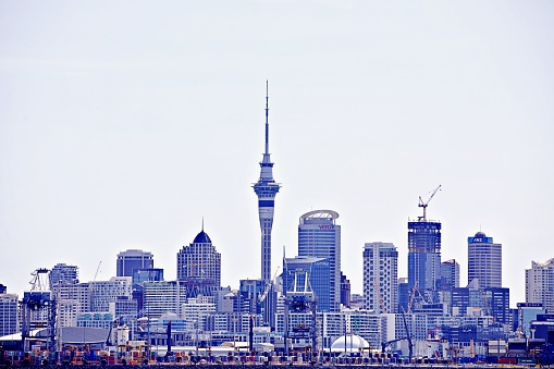 Silhouette von Auckland