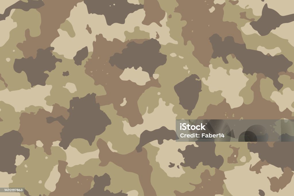 Military Camouflage Seamless Pattern Vector Design Stock Illustration -  Download Image Now - iStock