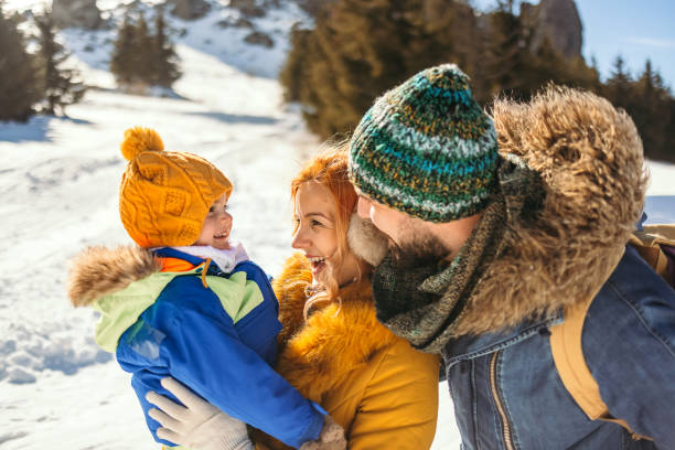 istock Winter family portrait 1470205457