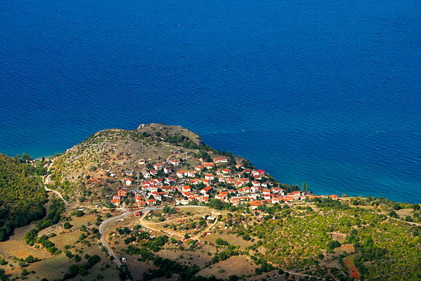 istock Small fishing village 147020632