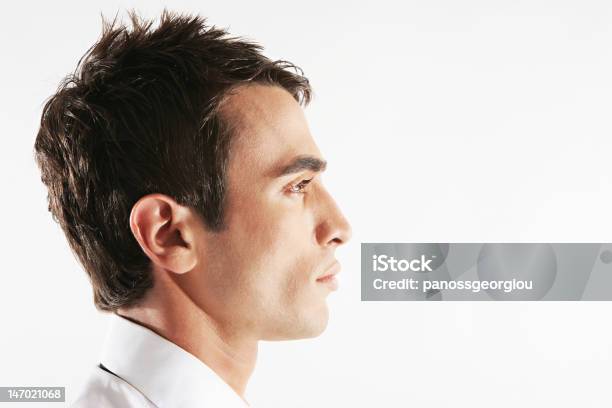 Junger Mann Porträt Stockfoto und mehr Bilder von Profil - Profil, Männer, Menschliches Gesicht