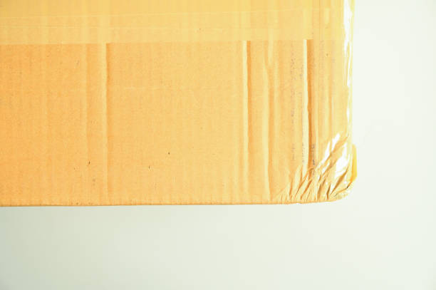 istock brown box packaging for shipping, paper texture 1470214455
