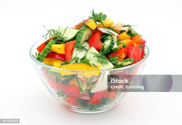 Salada - Fotografias de stock e mais imagens de Alimentação Saudável - Alimentação Saudável, Comida, Cor verde