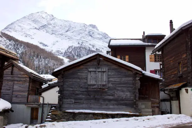 The mountain destination closest to the glaciers of Switzerland, Saas-Fee.