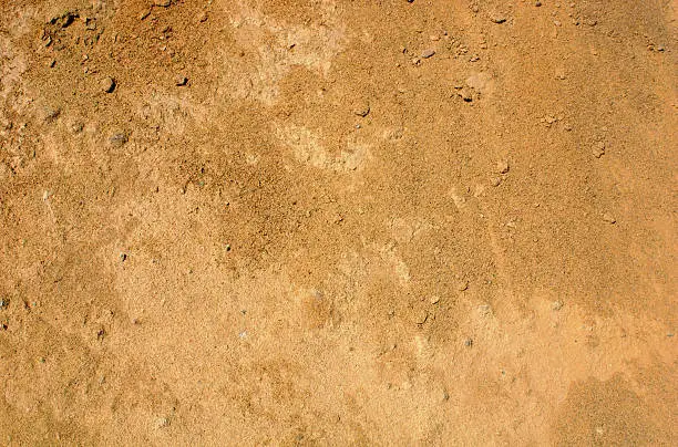 Sandy reddish brown dirt background