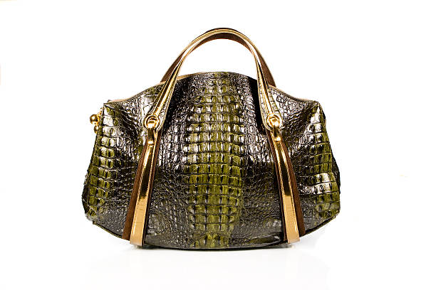 istock Women handbag isolated on white background 147023452