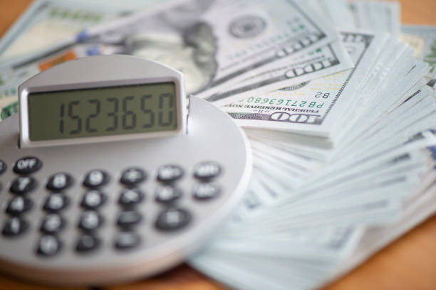istock Money and calculator 1470234545