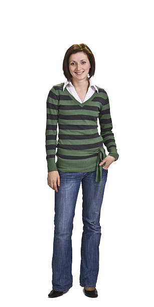 istock Casual young woman 147023612