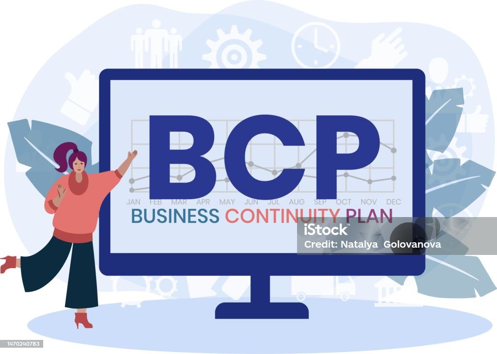Bcp Business Continuity Plan Acronym Stock Illustration - Download ...