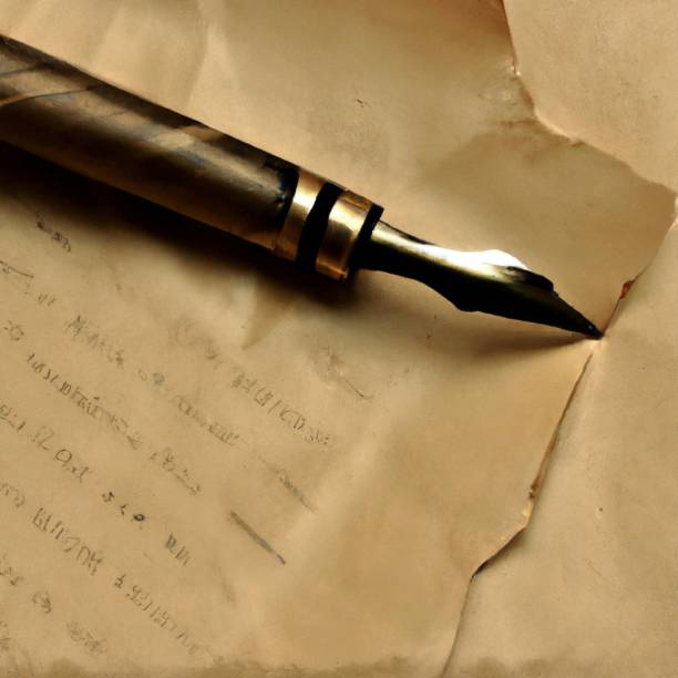 istock An old pen and paper 1470241947