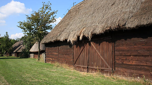 istock Cottages in a village 147024237