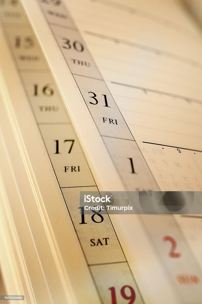 Apri calendario - Foto stock royalty-free di Affari