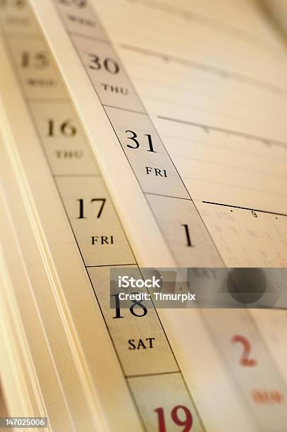 Apri Calendario - Fotografie stock e altre immagini di Affari - Affari, Agenda, Attività che richiedono movimento