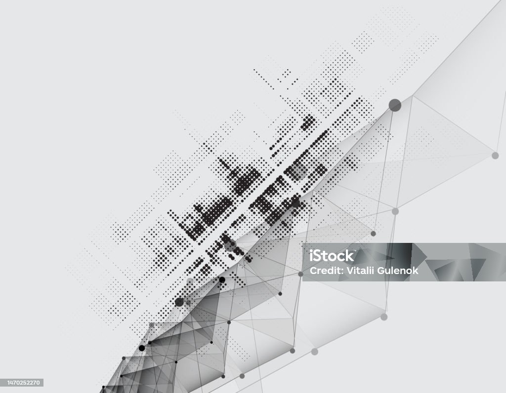 Future Backround Simple New Future Technology Concept Abstract Background Stock Illustration ...