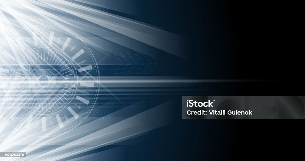 Future Backround Simple New Future Technology Concept Abstract Background Stock Illustration ...