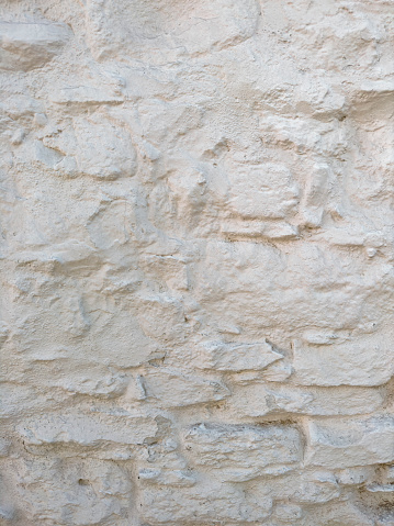 Textured white old wall