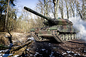 Modern tank Leopard 2