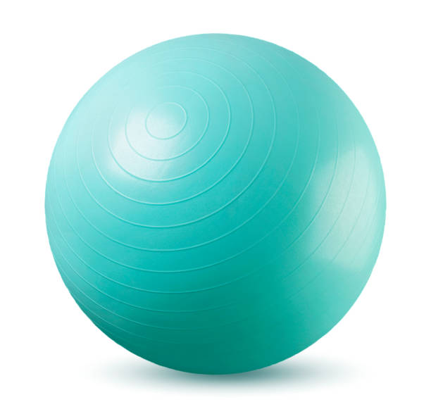 istock Fitness ball on a white background. Isolated 1470263333