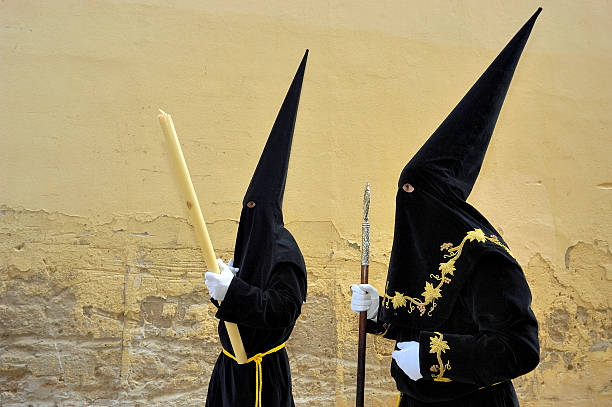 Procession during the Semana Santa in Spain (this is the Holy week before Easter)